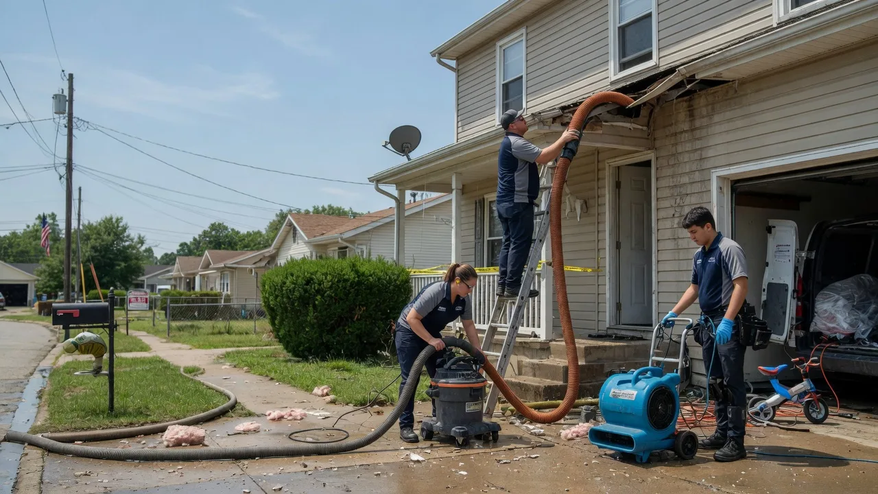 Water Damage Restoration in Worthington, KY near me